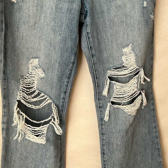 Pistola Stevie High Rise Flare Jeans Ruthless Distressed ripped size 29 - Picture 3 of 11